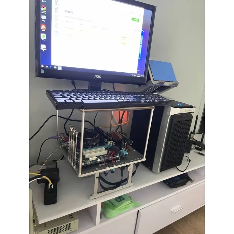 Açık Çerçeveli Alüminyum MATX  - Aluminum Open Frame Test Bench Water Cooling incelemesi ve fiyatı
