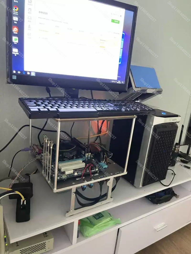 Açık Çerçeveli, Tamamı Alüminy - Aluminum Open Frame Test Bench Water Cooling incelemesi ve fiyatı